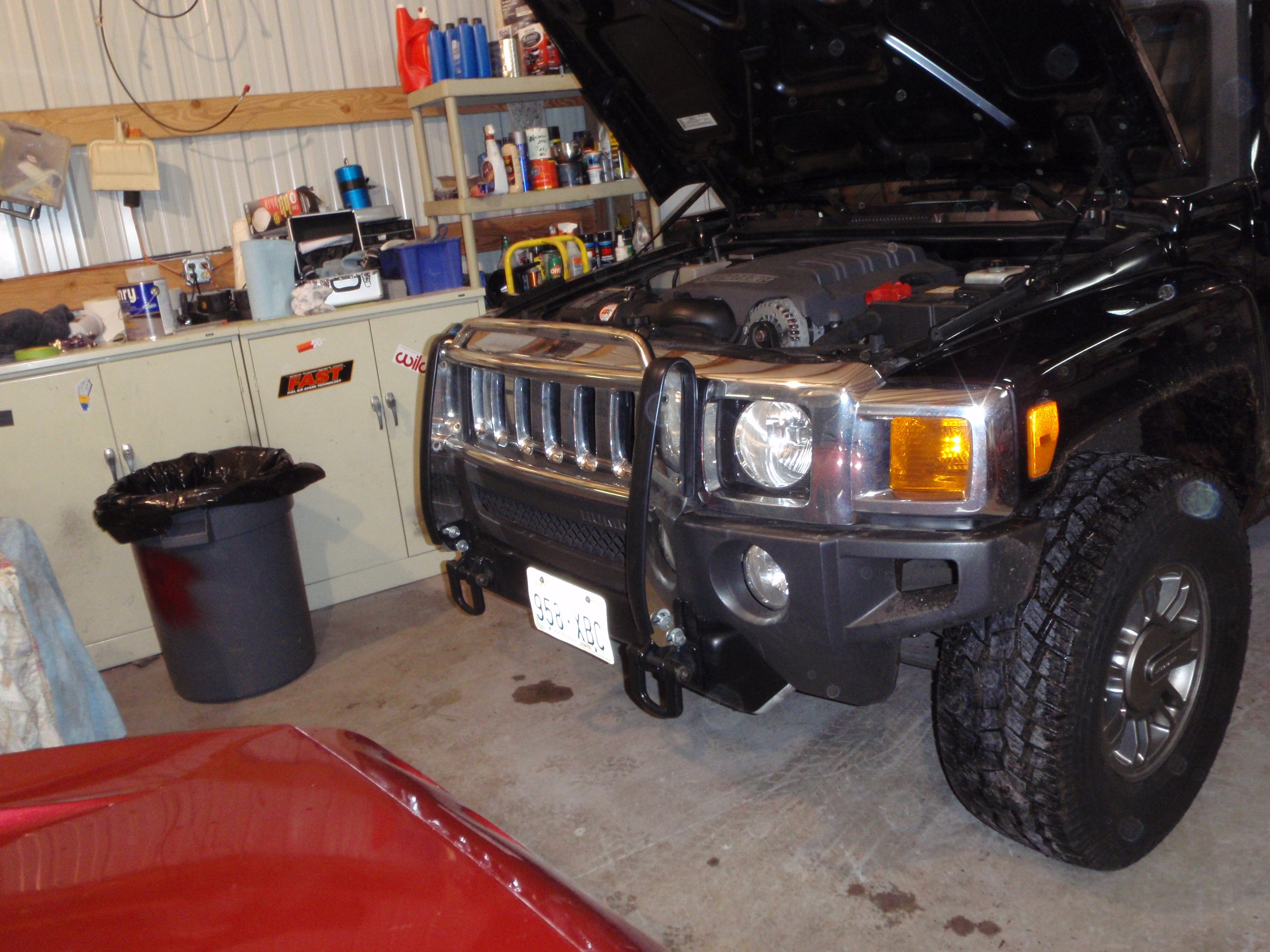 Hummer h3 online winch bumper