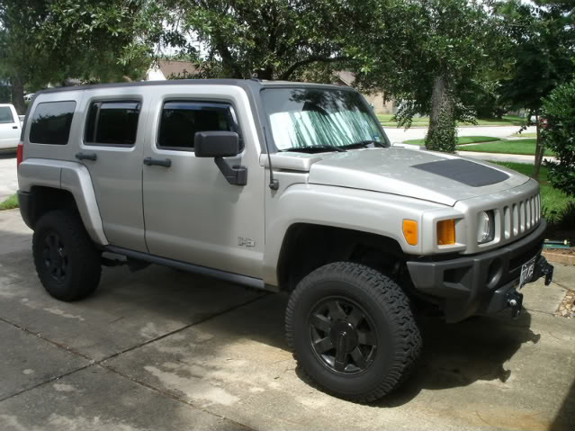 Hummer h3 on sale rain guards